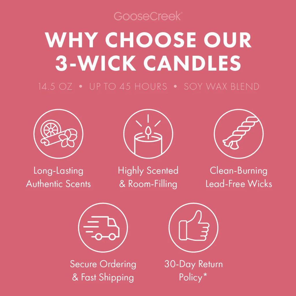 Cherry Blossoms 3-Wick Candle