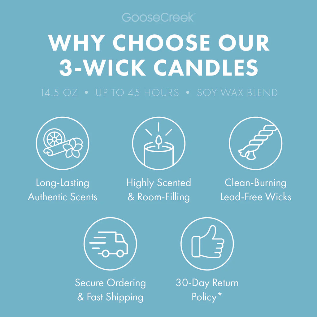 Cliffside Sea Spray 3-Wick Candle