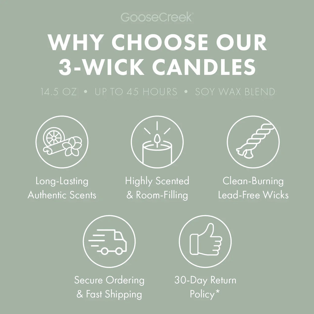 Cucumber Rain 3-Wick Candle