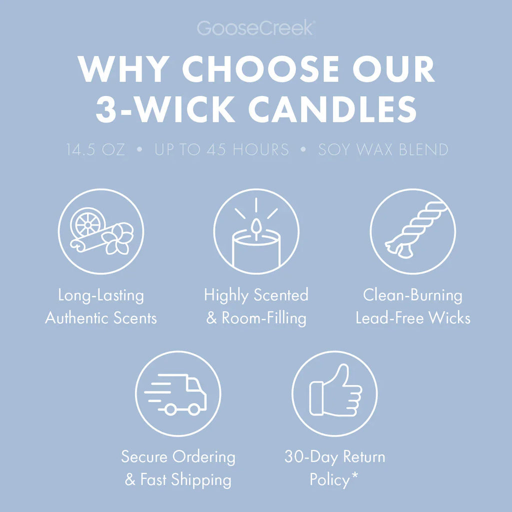 Odor Eliminating Lost at Sea 3-Wick Candle