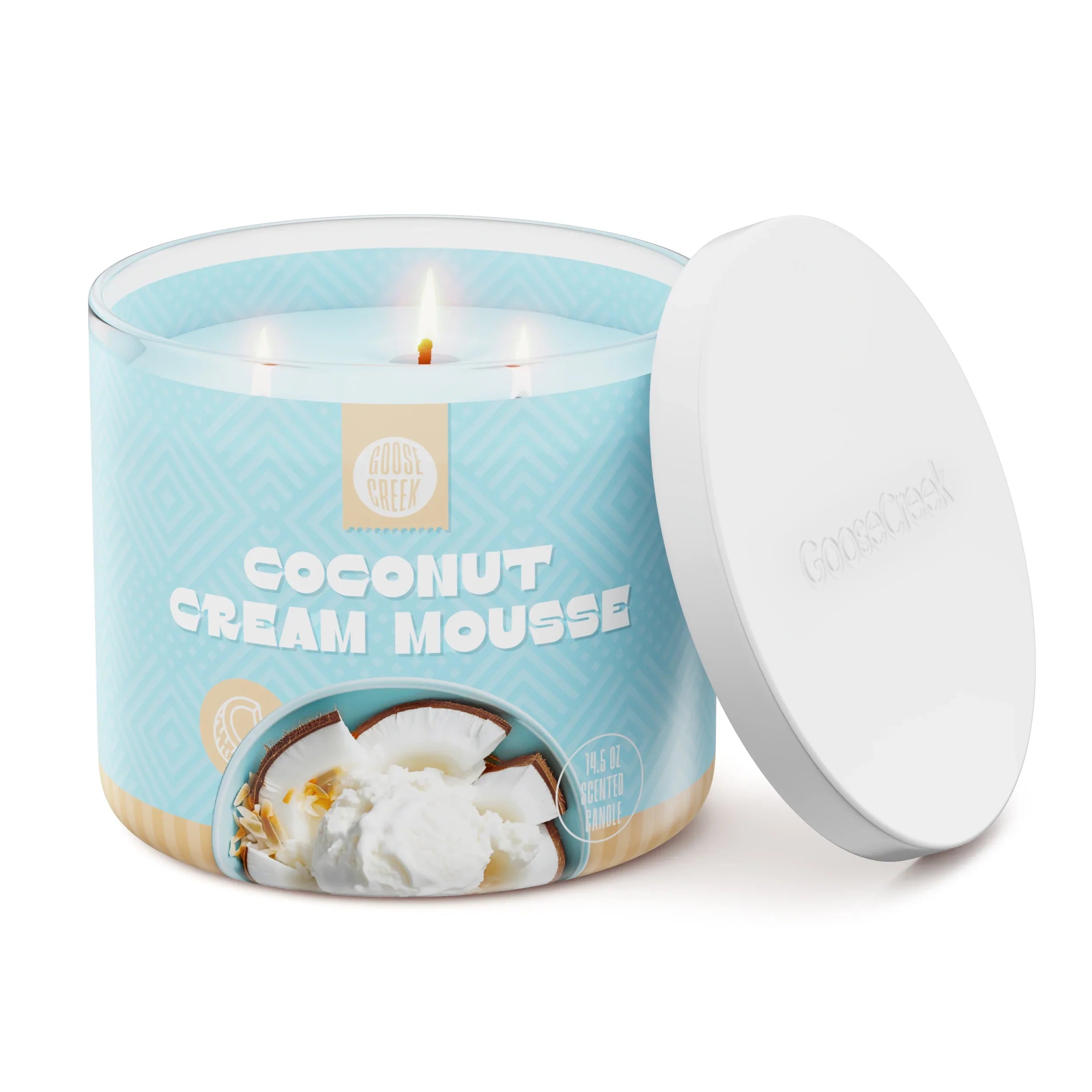 Coconut Cream Mousse 3-Wick Candle
