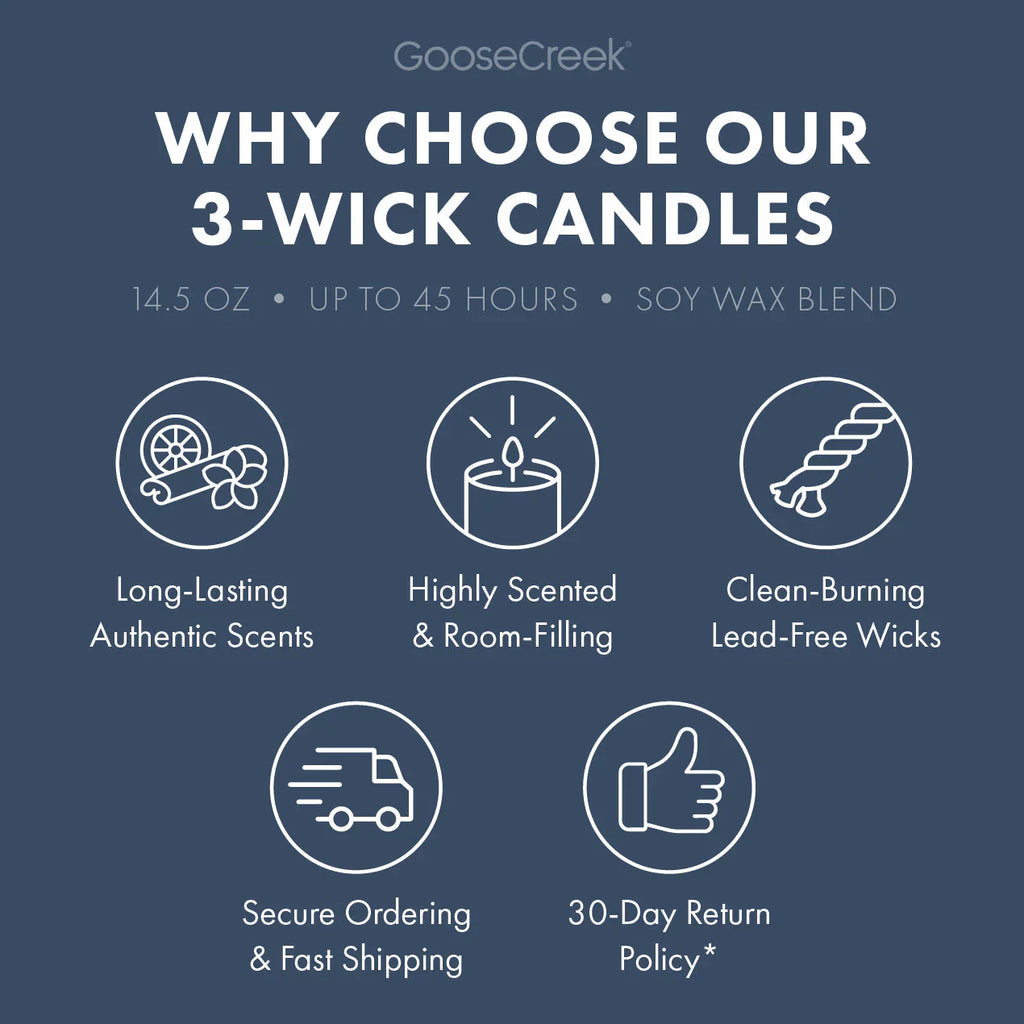 Oceanside 3-Wick Candle